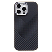 Чехол-накладка Luxo Creative PC  для "Apple iPhone 16 Pro Max" (124) (black)