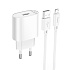 Адаптер Сетевой с кабелем Hoco C109A USB 2,1A/10W (USB/Micro USB) (white)