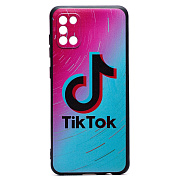Чехол-накладка - SC220 для "Samsung SM-A315 Galaxy A31" (001) (pink/turquoise)
