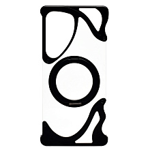 Чехол-накладка - Z-08 Glassy SafeMag для "Samsung Galaxy S25 Ultra" (black) (243154)