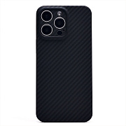 Чехол-накладка Cellis SM009 POSH KEVLAR с закрытой камерой SafeMag для "Apple iPhone 15 Pro Max" (black)