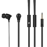 Проводные наушники с микрофоном внутриканальные Celebrat G3 Jack 3,5  (black)