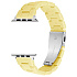Ремешок - ApW30 Apple Watch 42/44/45/49 mm акриловый (yellow)