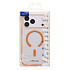 Чехол-накладка - SM041 SafeMag для "Apple iPhone 17 Pro Max" (transparent/orange) (243326)