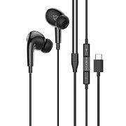 Проводные наушники с микрофоном внутриканальные Borofone BM30 Pro Original Type-C  (black)