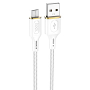 Кабель USB - micro USB Hoco X95 Goldentop 12W 100см 2,4A  (white)