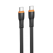 Кабель Type-C - Type-C Borofone BX118 Esplendido PD 60W 100см 3A  (black)