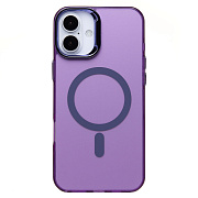 Чехол-накладка - SM025 SafeMag для "Apple iPhone 16 Plus" (violet)