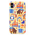 Чехол-накладка Luxo Creative для "Apple iPhone XS Max" (055) (multicolor)