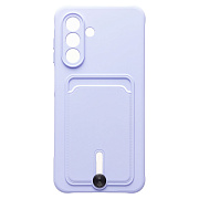 Чехол-накладка - SC304 с картхолдером для "Samsung Galaxy A26 5G" (light violet) (239382)