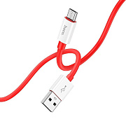 Кабель USB - micro USB Hoco X87 Magic 12W 100см 2,4A  (red)