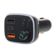 Автомобильный FM-трансмиттер - P2 QC3.0  2USB/Type-C (black)