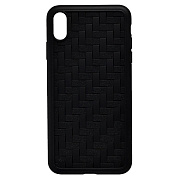 Чехол-накладка Hoco Tracery series TPU soft для "Apple iPhone XS Max" (black)