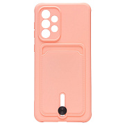 Чехол-накладка - SC304 с картхолдером для "Samsung SM-A336 Galaxy A33 5G" (light pink) (208758)