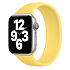 Ремешок - ApW15 монобраслет Apple Watch 42/44/45/49 mm силикон (yellow)