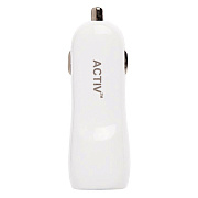 Адаптер Автомобильный Activ CAU1-2A-01 1USB/5V/2A (white) ..