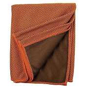 Полотенце для фитнеса - из микрофибры 30x100 см (orange) (тех.уп.)