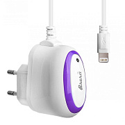 ЗУ Сетевое Brera Classic вилка 1A/5W (white/purple)