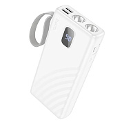 Внешний аккумулятор Hoco J129A Nature 20000mAh Type-C/USB*2 (white)