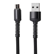 Кабель USB - micro USB Kurato RORI-M510  100см 1,5A  (black)