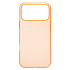 Чехол-накладка - PC091 для "Apple iPhone 17 Pro Max/18 Pro Max" (transparent/orange)