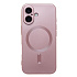 Чехол-накладка - SM020 Matte SafeMag для "Apple iPhone 16" (light pink) (234700)