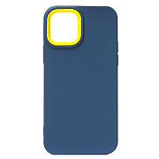 Чехол-накладка - SC262 для "Apple iPhone 12/iPhone 12 Pro" (blue)  (204086)