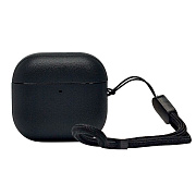 Чехол - PCP12 для кейса "AirPods (4-го поколения)" экокожа (black) (238203)