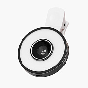 Объектив для смартфона - со вспышкой (тех.уп.) (black)