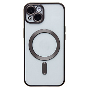 Чехол-накладка - SM027 SafeMag для "Apple iPhone 13" (black) (232372)