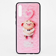 Чехол-накладка - SC150 для "Samsung SM-A705 Galaxy A70" (007) (pink)