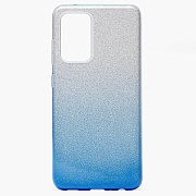 Чехол-накладка - SC097 Gradient для "Samsung SM-A725 Galaxy A72" (blue/silver)