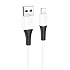 Кабель USB - Apple lightning Hoco X82 12W 100см 2,4A  (white)