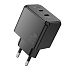Адаптер Сетевой Hoco CS16A Wish Type-C/Lightning 3A/20W (black)