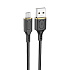 Кабель USB - micro USB Hoco X95 Goldentop 12W 100см 2,4A  (black)