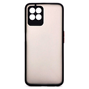 Чехол-накладка - PC041 для "OPPO realme 8i" (black/black)  (203439)