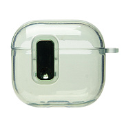Чехол - SCP25 для кейса "AirPods (4-го поколения)" (transparent/green) (238217)