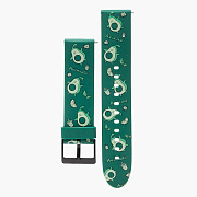 Ремешок - WB01 Универсальный 20мм силикон (005) (green)