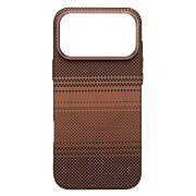 Чехол-накладка Luxo Creative PC для "Apple iPhone 17 Pro Max" (145 ) (brown/orange) (243454)