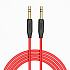 Кабель AUX (папа-папа) Hoco UPA11  100см   (red)