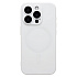 Чехол-накладка - SM020 Matte SafeMag для "Apple iPhone 15 Pro" (white)