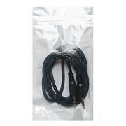 Кабель AUX (папа-папа) - AU110*  100см   (black)