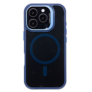 Чехол-накладка - SM026 SafeMag для "Apple iPhone 16 Pro" (dark blue) (236452)