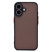 Чехол-накладка - PC041 для "Apple iPhone 16" (black) (234421)