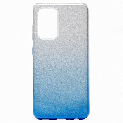 Чехол-накладка - SC097 Gradient для "Samsung SM-A725 Galaxy A72" (blue/silver)