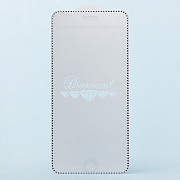 Защитное стекло Full Screen - для "Apple iPhone 7 Plus/iPhone 8 Plus" Diamond (white/silver) (white)