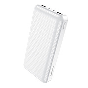 Внешний аккумулятор Borofone BJ3 10 000mAh USB Type-C/USB*2 (white)