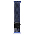 Ремешок - ApW42 Nylon на застежке Apple Watch 38/40/41 mm (dark blue)