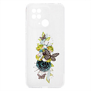 Чехол-накладка - PC067 "Xiaomi Redmi 10C" (008) (white)