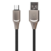 Кабель USB - micro USB RockBox RC-M02 7,5W 100см 1,5A  (black)